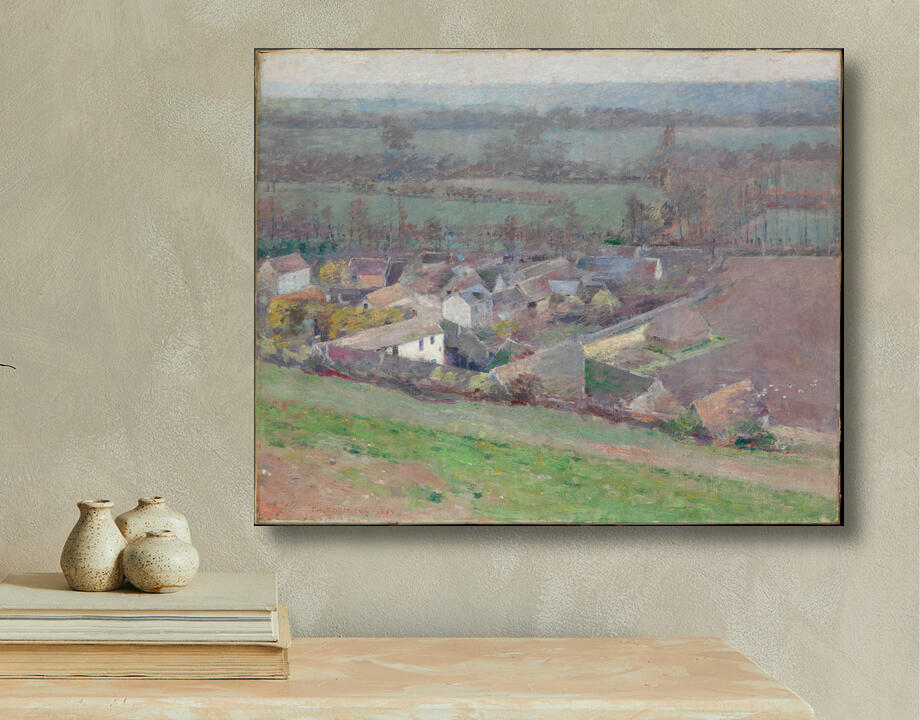 Theodore Robinson : Une vue à vol d