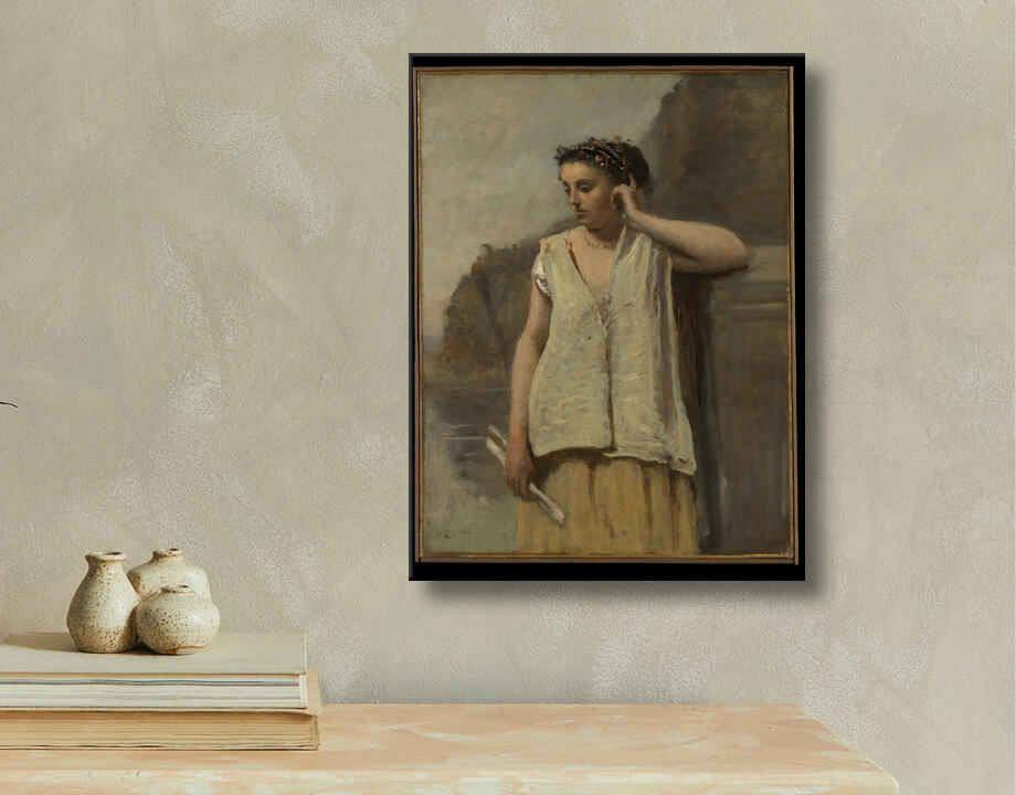 Camille Corot : La Muse : Histoire