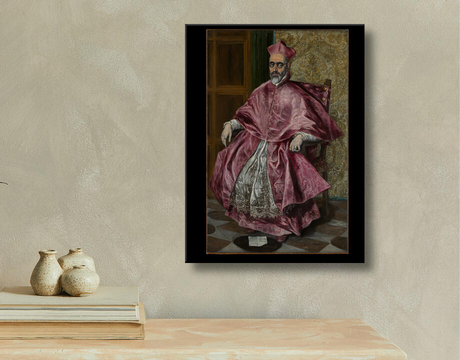 El Greco (Domenikos Theotokopoulos) : Cardinal Fernando Niño de Guevara (1541-1609)