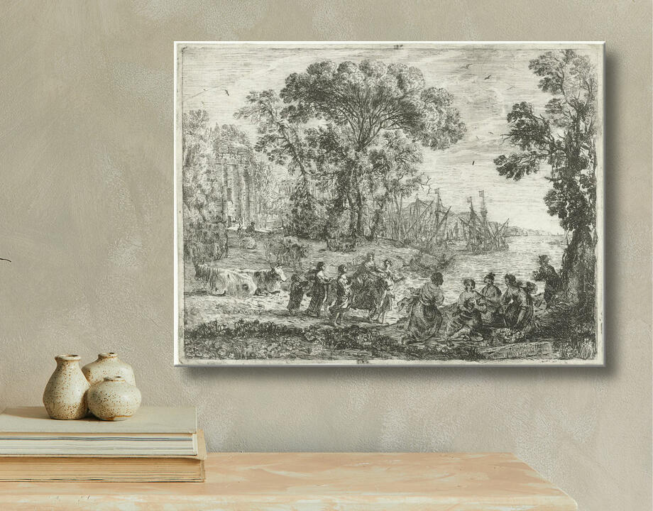 Claude Lorrain : Vol d'Europe