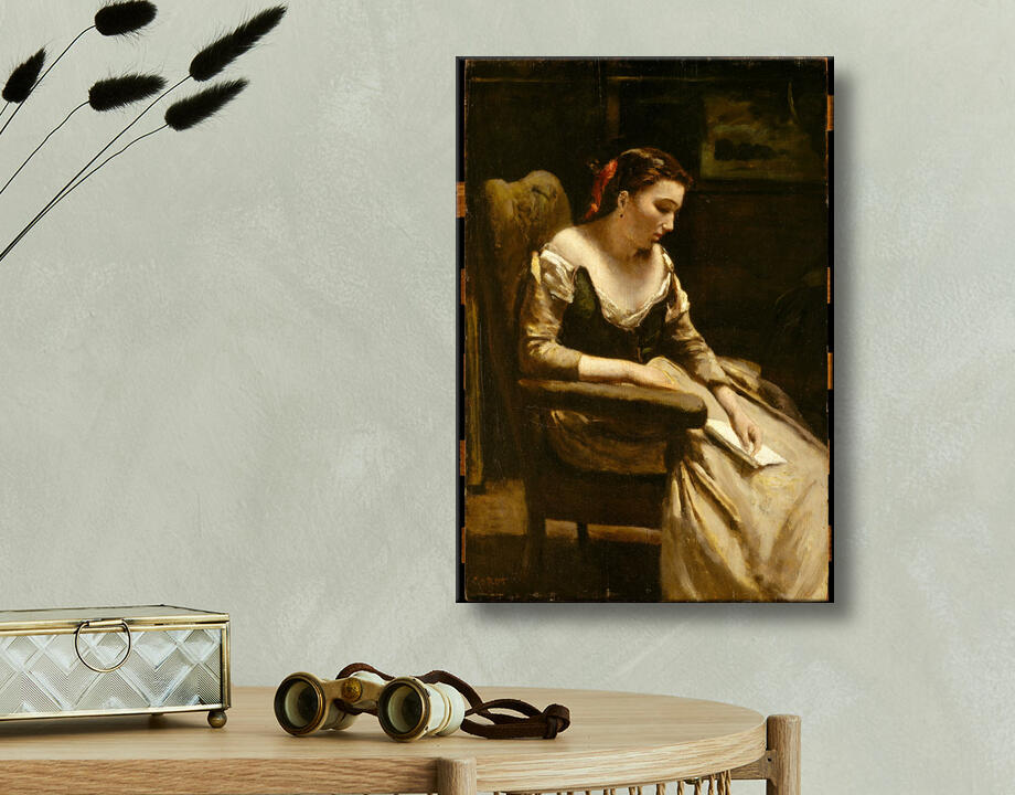 Camille Corot : La lettre