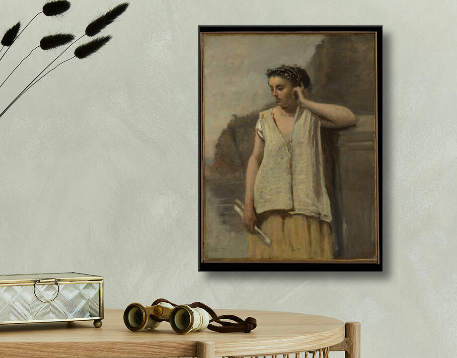 Camille Corot : La Muse : Histoire