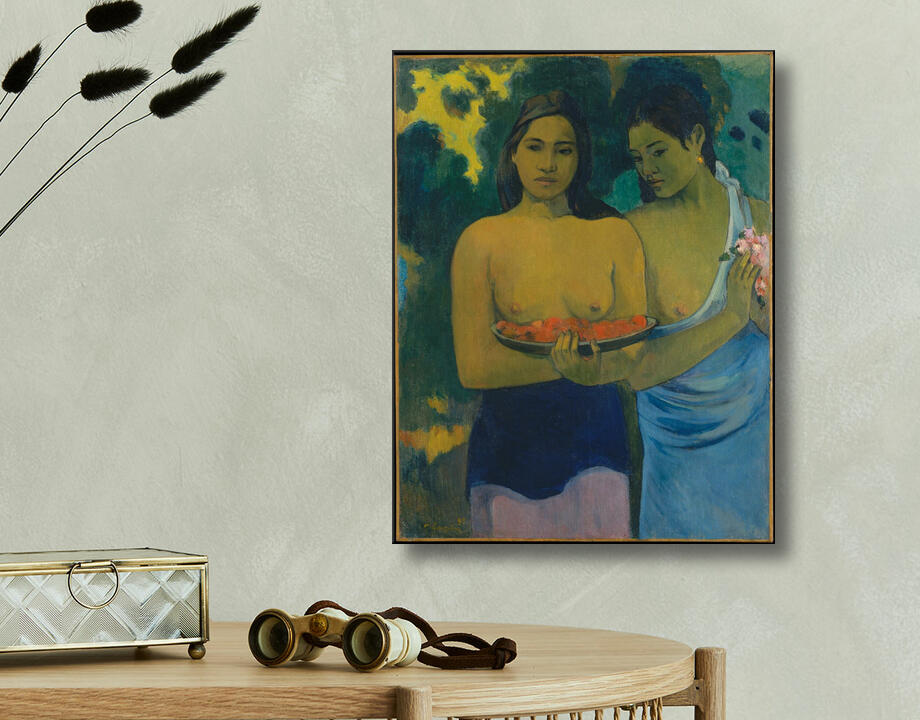 Paul Gauguin : Deux femmes tahitiennes