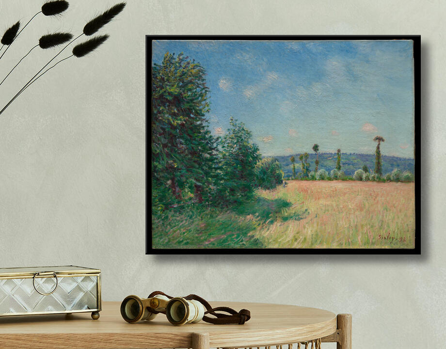 Alfred Sisley : Sahurs Meadows au soleil du matin