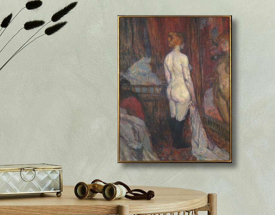 Henri de Toulouse-Lautrec : Femme devant un miroir