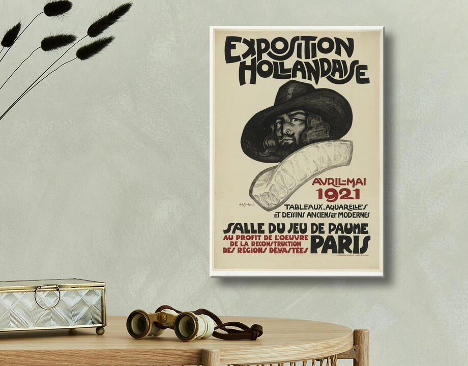 Willy Sluiter : Affiche pour l'Exposition Hollandaise de Paris, 1921