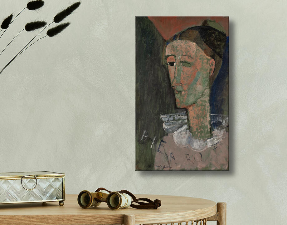 Modigliani, Amedeo : Autoportrait en Pierrot