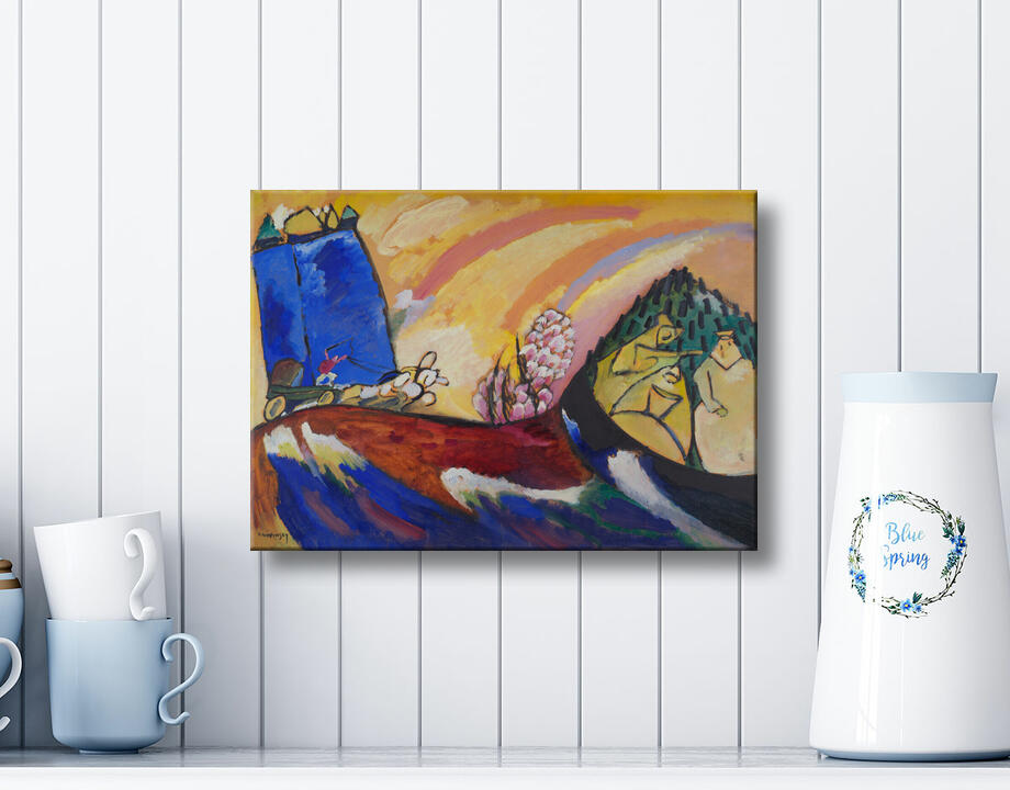 Vasily Kandinsky : Peinture avec Troïka