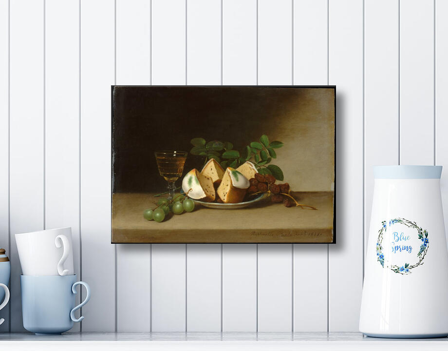 Raphaelle Peale : Nature morte au gâteau