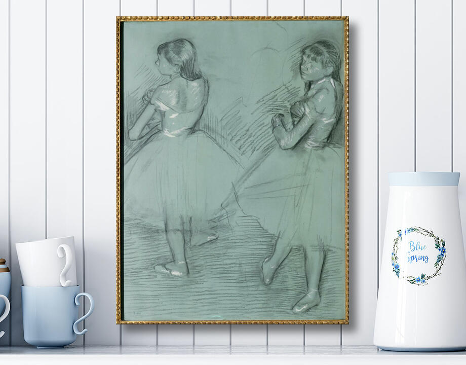 Edgar Degas : Deux danseurs