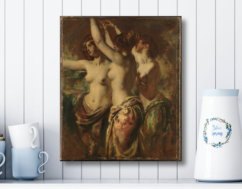 William Etty : Les Trois Grâces