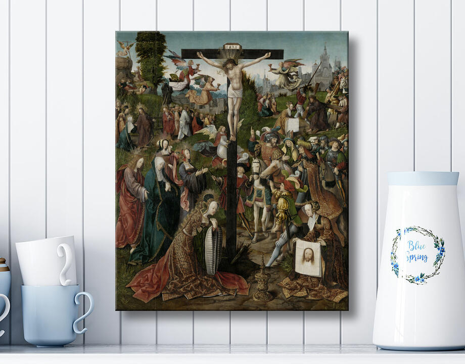 Jacob Cornelisz van Oostsanen : La crucifixion