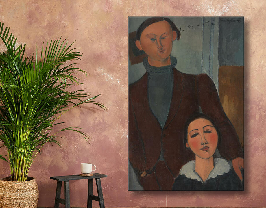 Amedeo Modigliani : Jacques et Berthe Lipchitz