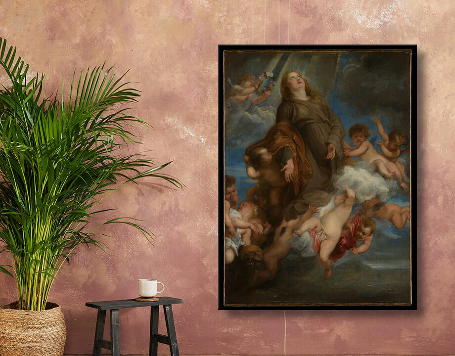 Anthony van Dyck : Sainte Rosalie intercédant pour les pestiférés de Palerme