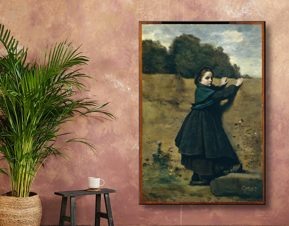 Camille Corot : La petite fille curieuse