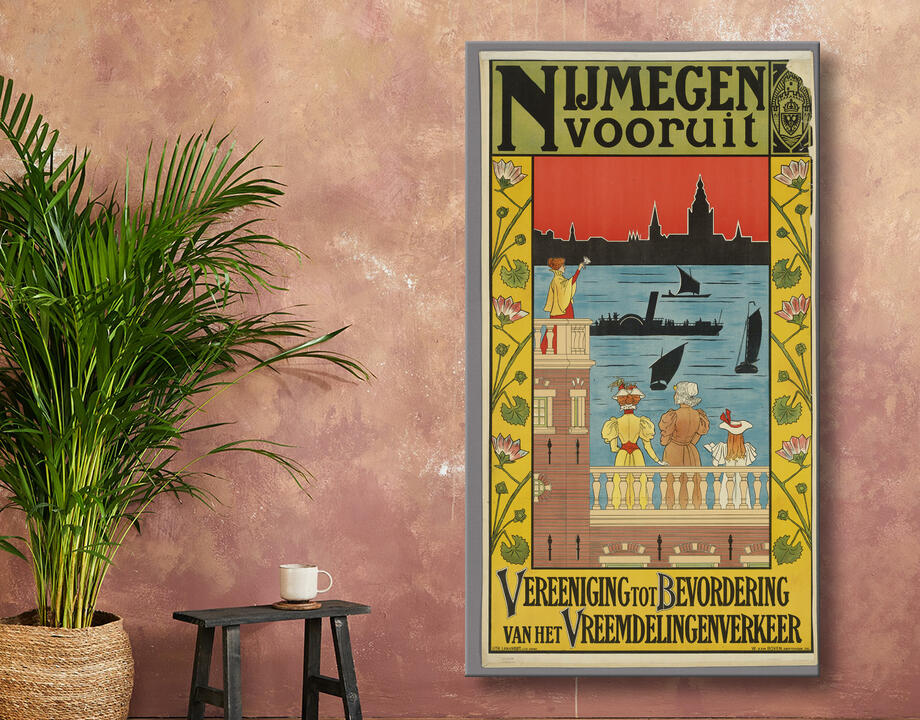 Willem van Boven : Affiche pour promouvoir le tourisme à Nimègue