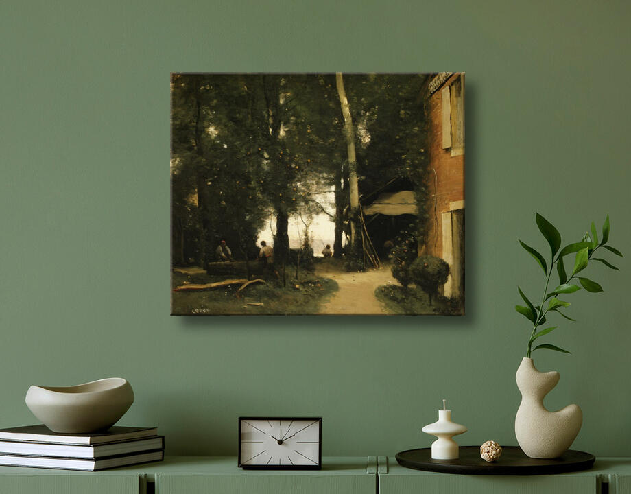 Camille Corot : Les bords de Seine à Conflans