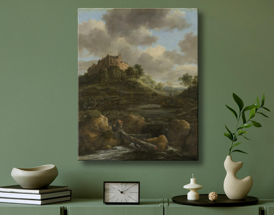 Jacob Isaacksz van Ruisdael : Château de Bentheim