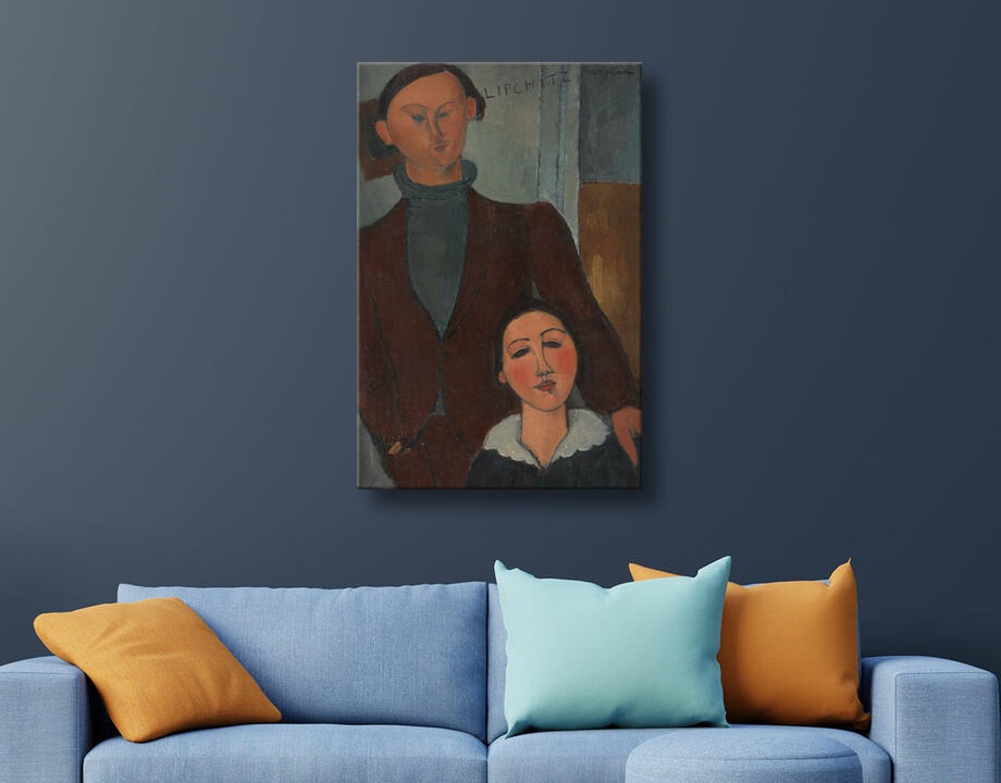 Amedeo Modigliani : Jacques et Berthe Lipchitz