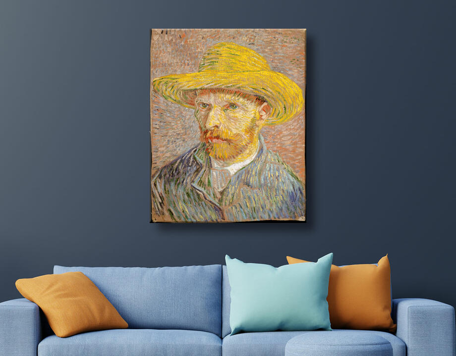 Vincent van Gogh : Autoportrait au chapeau de paille