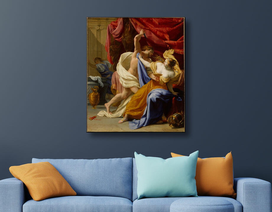 Eustache Le Sueur : Le viol de Tamar