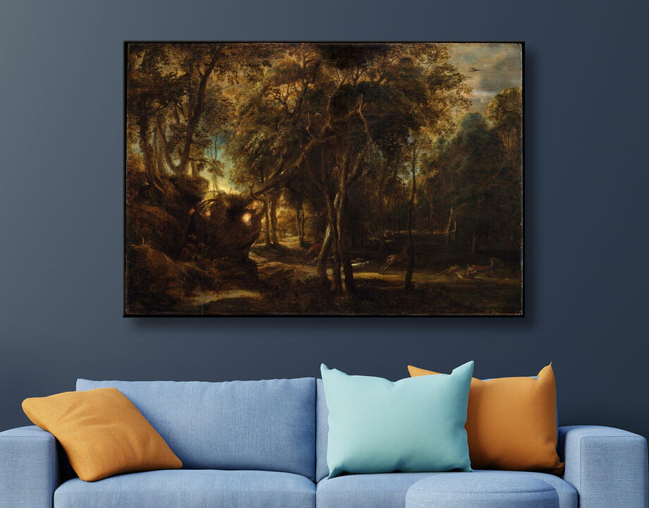 Peter Paul Rubens : Une forêt à l