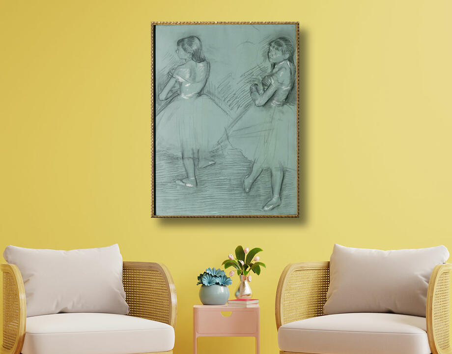 Edgar Degas : Deux danseurs