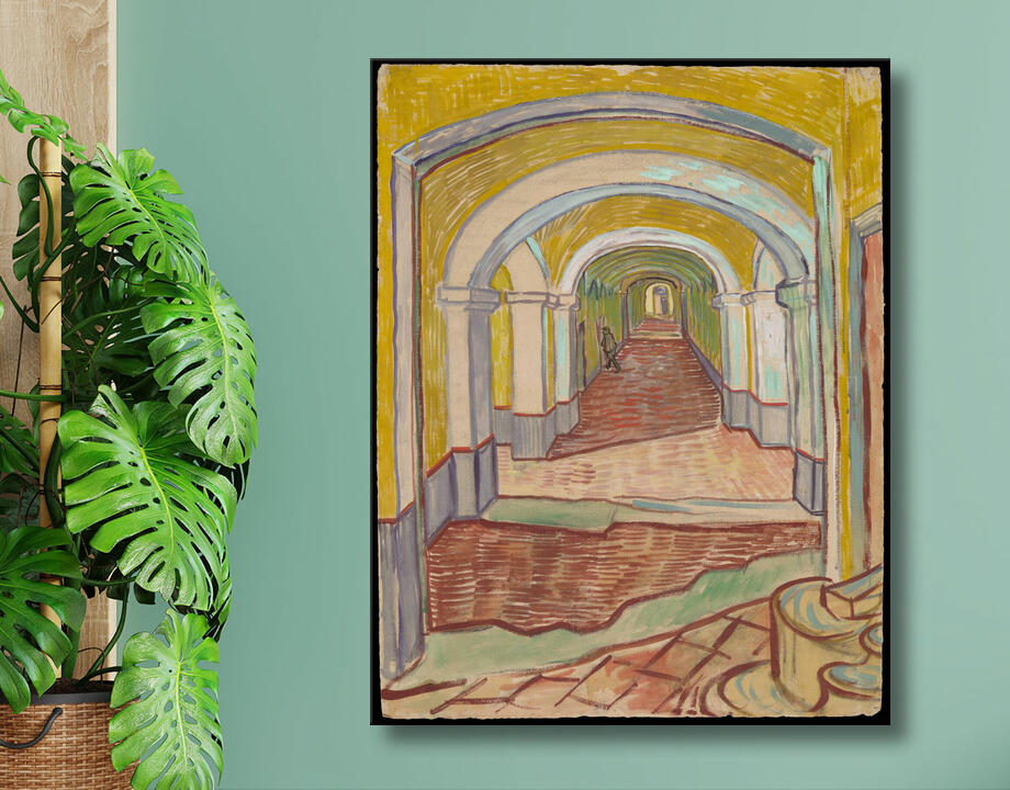 Vincent van Gogh : Couloir dans l