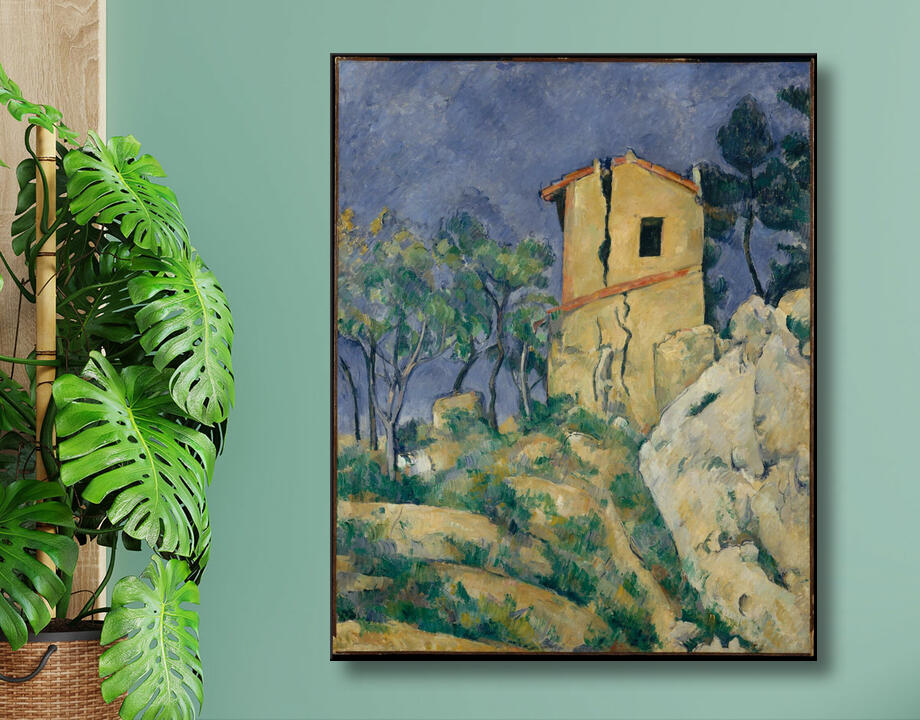 Paul Cézanne : La maison aux murs fêlés