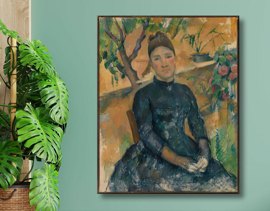 Paul Cézanne : Madame Cézanne (Hortense Fiquet, 1850-1922) au Conservatoire