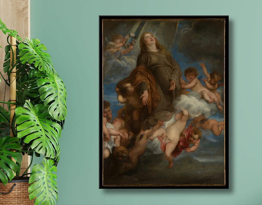 Anthony van Dyck : Sainte Rosalie intercédant pour les pestiférés de Palerme