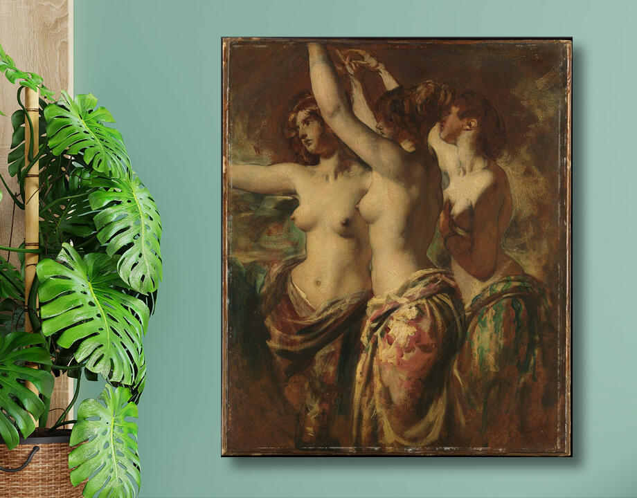 William Etty : Les Trois Grâces