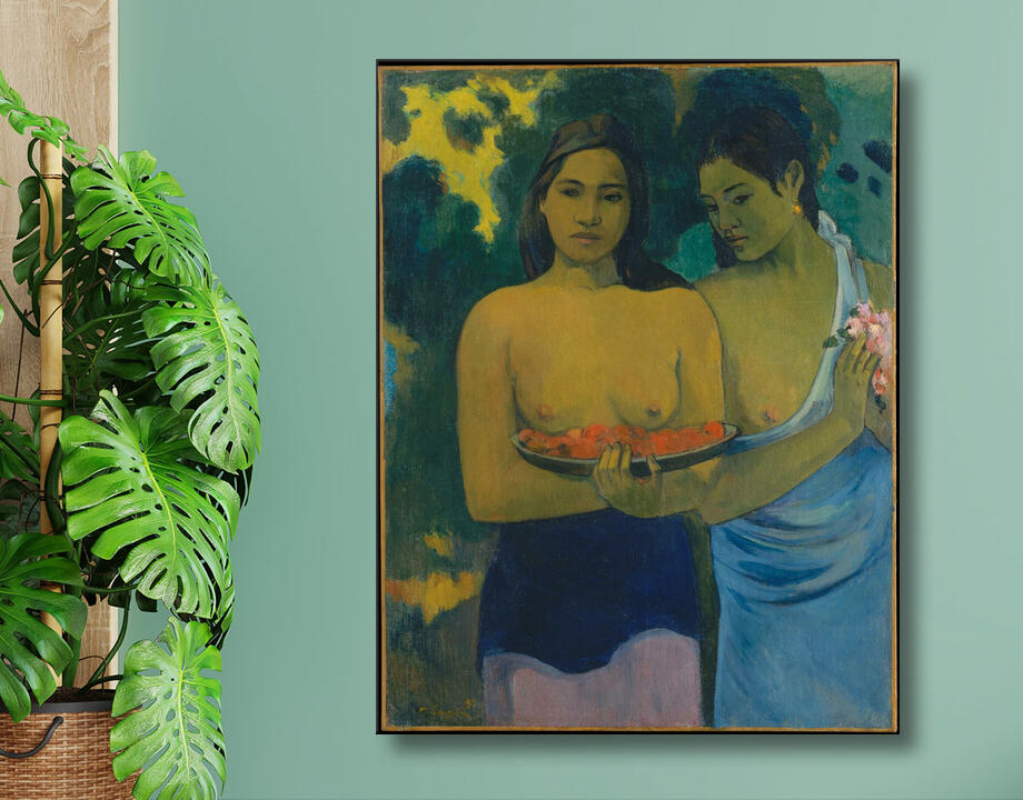 Paul Gauguin : Deux femmes tahitiennes