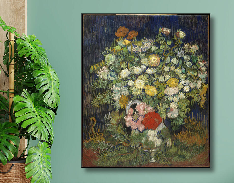 Vincent van Gogh : Bouquet de fleurs dans un vase