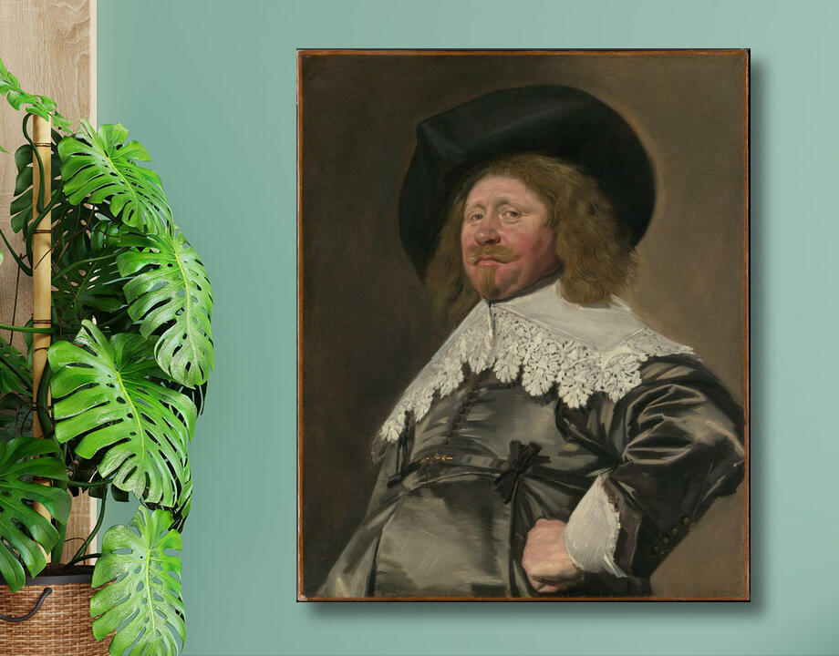 Frans Hals : Portrait d'un homme, peut-être Nicolaes Pietersz Duyst van Voorhout (né vers 1600, mort en 1650)