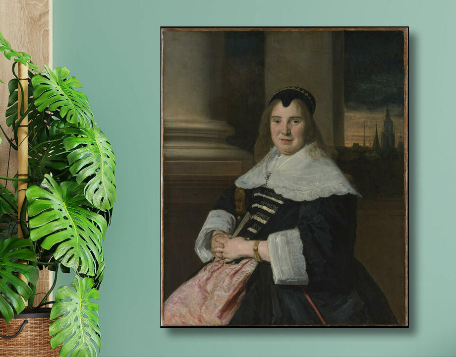 Frans Hals : Portrait d'une femme