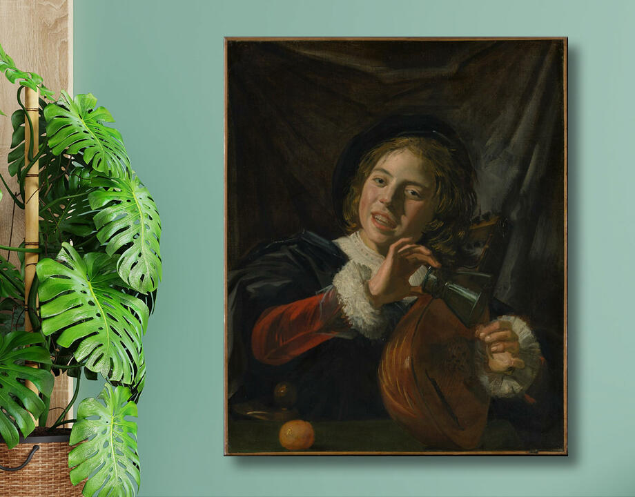 Frans Hals : Garçon avec un luth