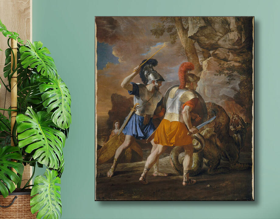 Nicolas Poussin : Les Compagnons de Rinaldo