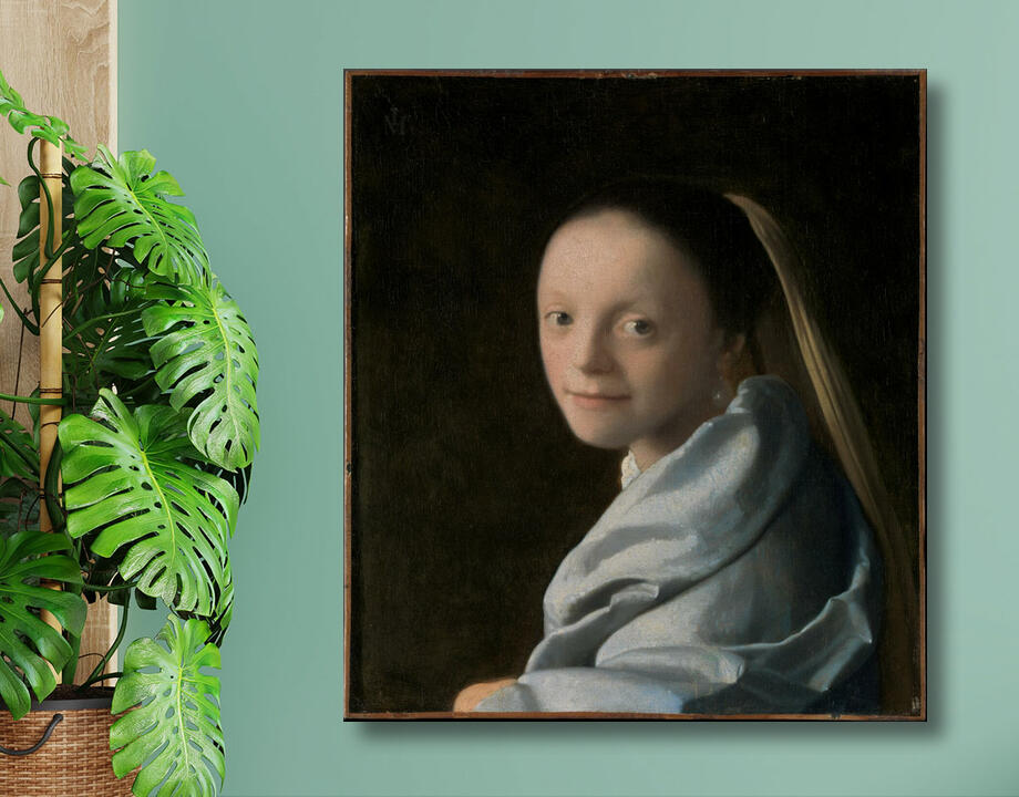 Johannes Vermeer : Portrait d