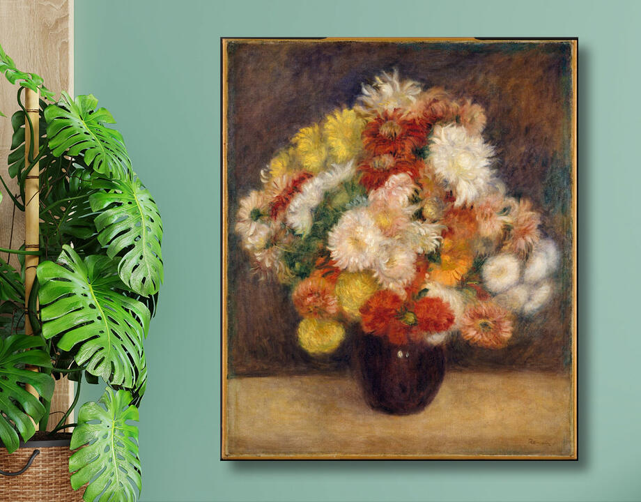 Auguste Renoir : Bouquet de Chrysanthèmes