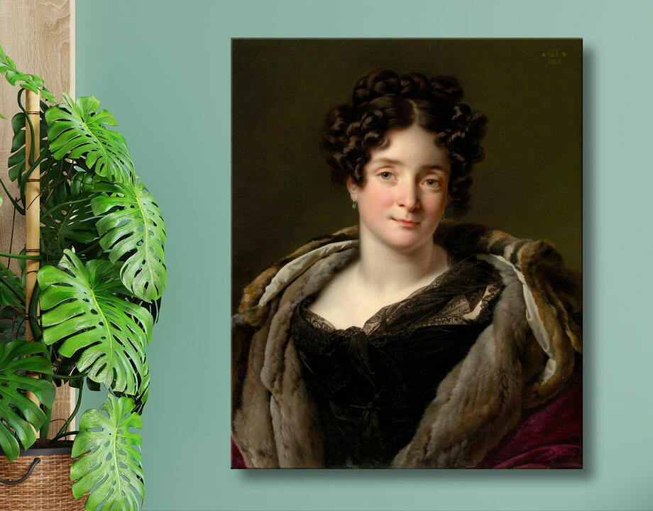 Anne Louis Girodet-Trioson : Madame Jacques-Louis-Étienne Reizet (Colette-Désirée-Thérèse Godefroy, 1782–1850)