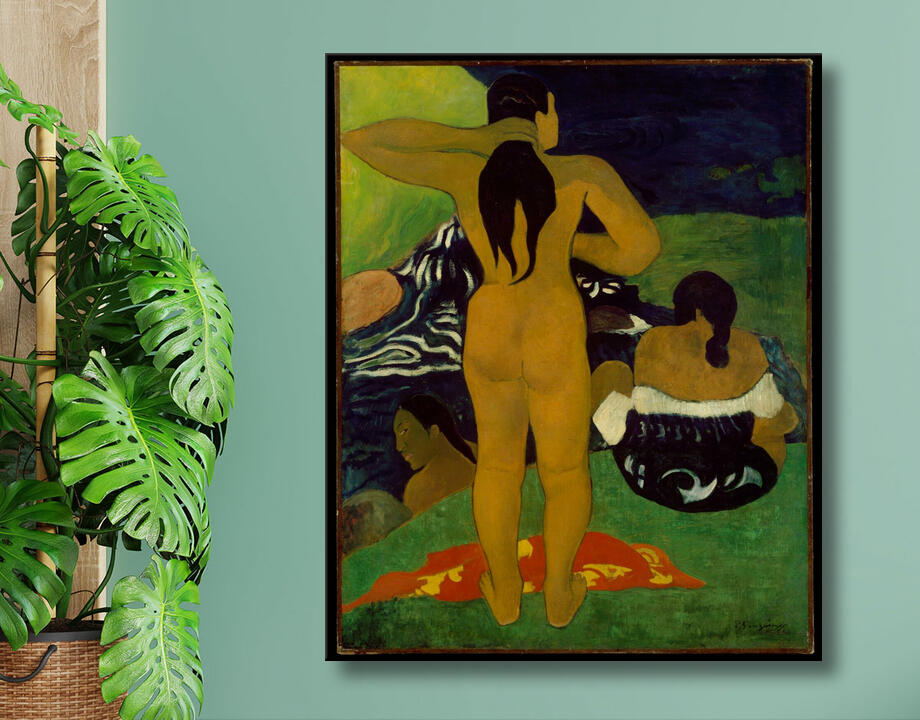 Paul Gauguin : Femmes tahitiennes se baignant