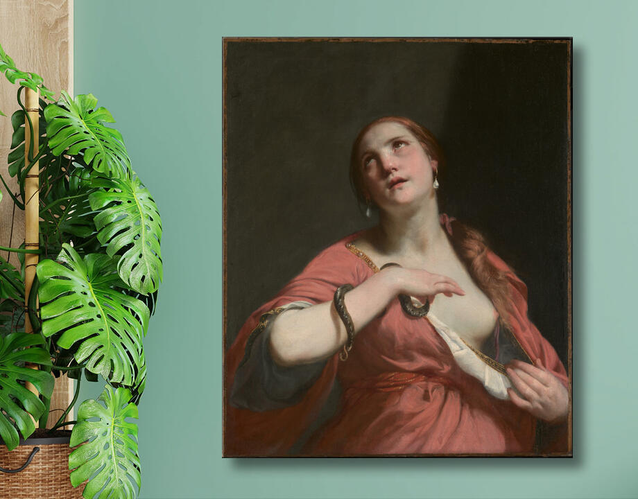 Guido Cagnacci : La mort de Cléopâtre