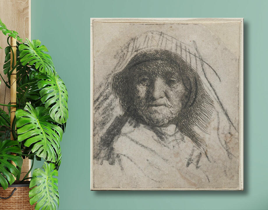 Rembrandt van Rijn : La mère de Rembrandt