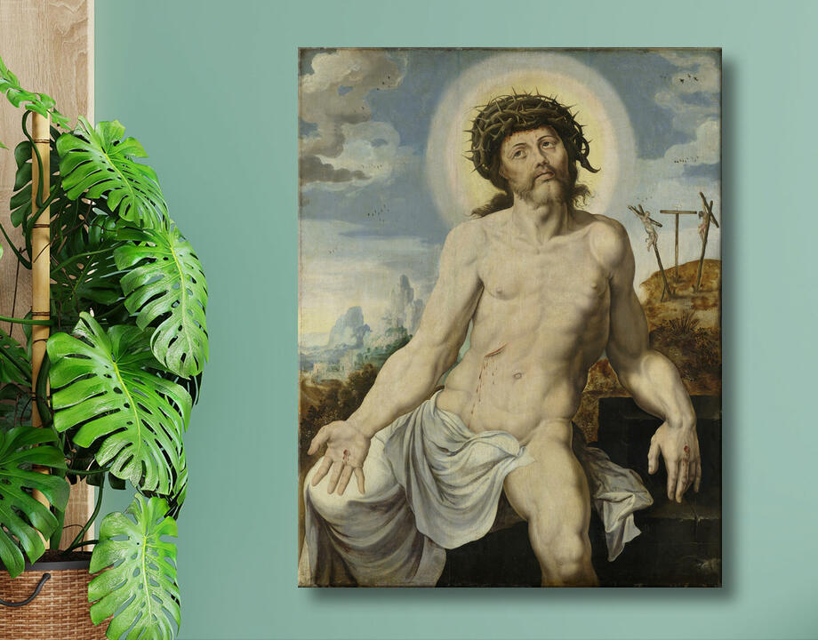 Maarten van Heemskerck : Le Christ comme l'homme des douleurs