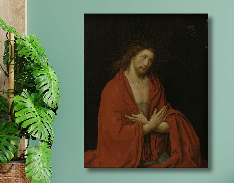 Lucas van Leyden : Christ avec couronne d'épines