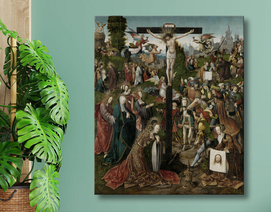 Jacob Cornelisz van Oostsanen : La crucifixion