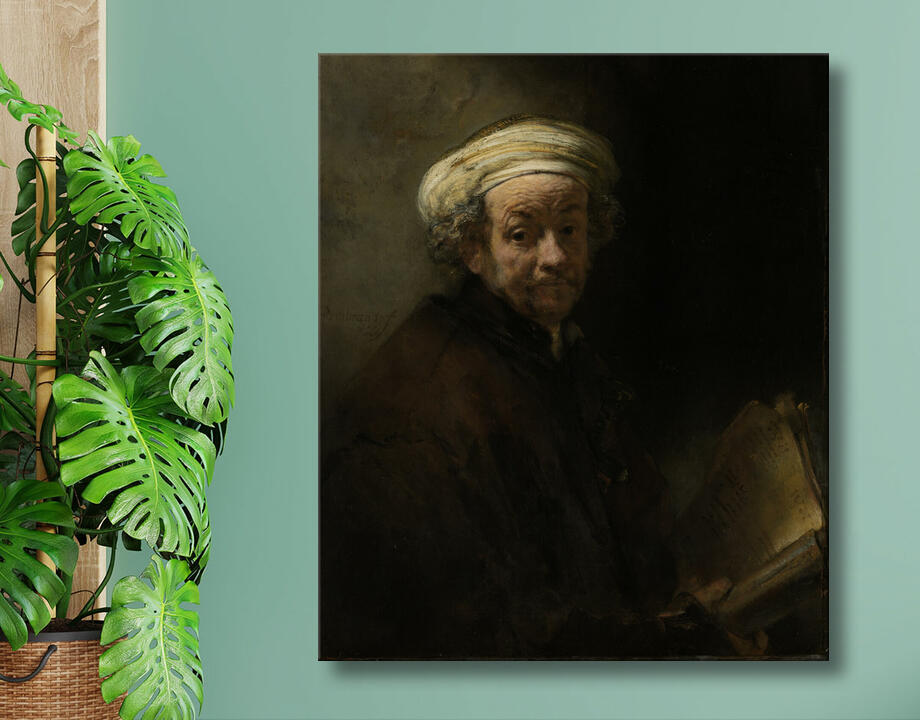 Rembrandt van Rijn : Autoportrait en tant qu