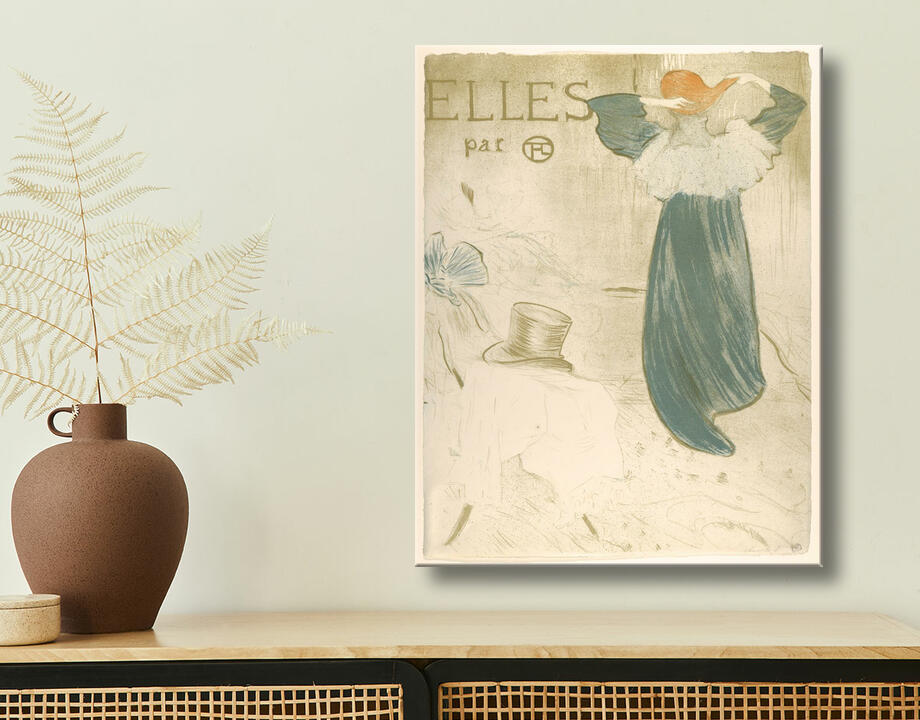 Henri de Toulouse-Lautrec : Elles (portfolio cover)