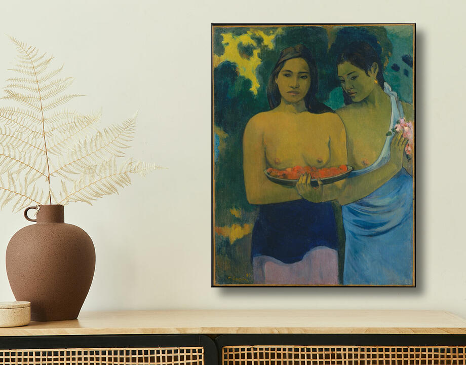 Paul Gauguin : Deux femmes tahitiennes